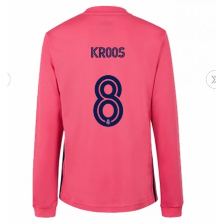 Billiga Fotbollströjor Real Madrid Toni Kroos 8 Borta tröja 2020/21 Långärmad